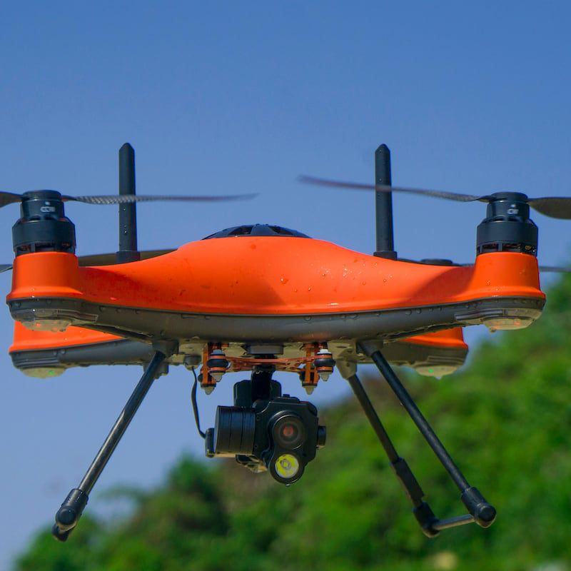 【予約商品　納期３週間】Splash Drone4 2軸ジンバルローライトカメラキット　SwellPro（技適マーク有り）